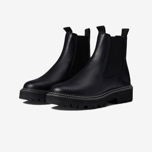 Dolce Vita Black Chelsea style Ankle boots 7.5